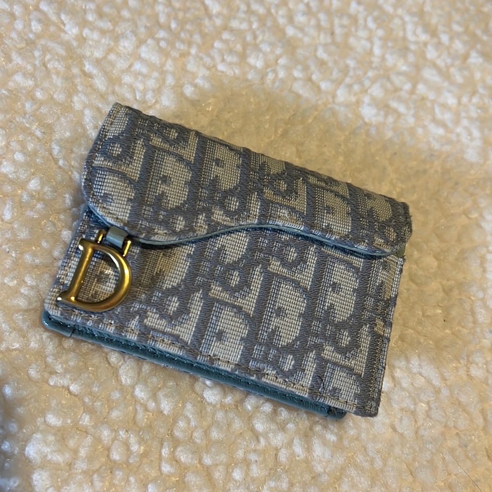 Vintage Dior Saddle Wallet